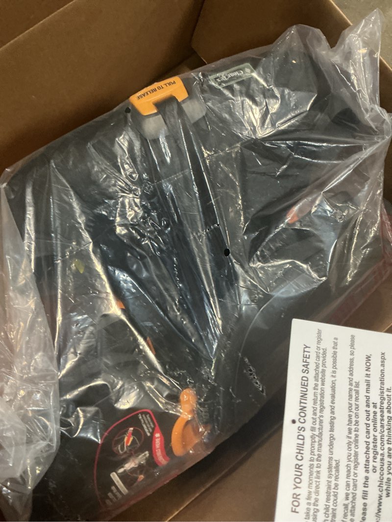 Condition photo showing Good Condition for chicco kidfit cleartex plus 2-in-1 belt-positioning booster car seat, backless and high back booster seat, for children aged 4 years and up and 40-100 lbs., obsidian/black kidfit cleartex plus obsidian