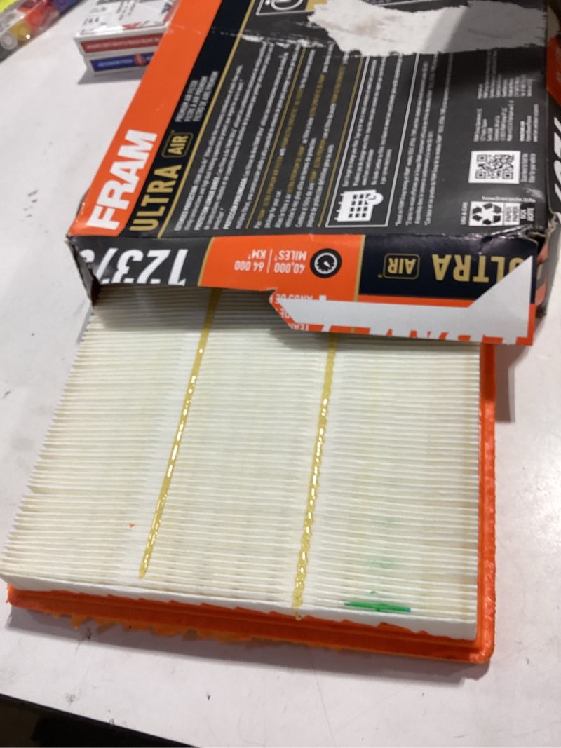 Condition photo showing Good Condition for fram ultra air xga12375  premium engine air filter