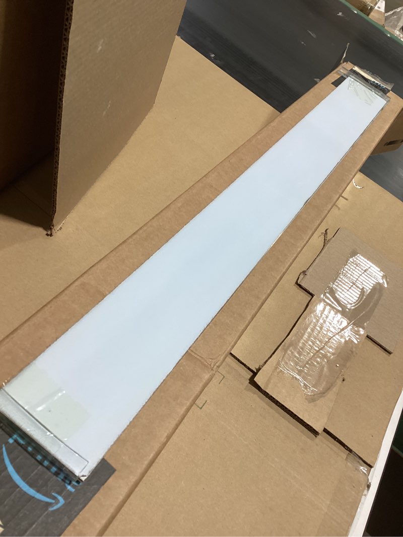 Condition photo showing New/Like New for 2 Pcs 304 Stainless Steel Strips, Brushed Self Adhesive Strip Metal Trim Strip, Finishing Sheet Metal Strips for Microwave/Oven/Range/Cooktop, 30" Long, 3" Wide Gap Filler for Kitchen Decor 3in Silver