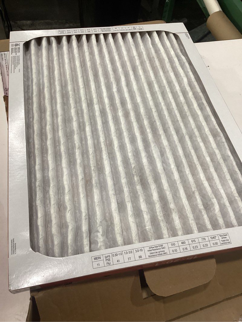 Condition photo showing Good Condition for filtrete 9806-4 15x20 x 1 in. micro allergen defense pleated furnace air filter, red, mpr 1000, 3 months - quantity 4