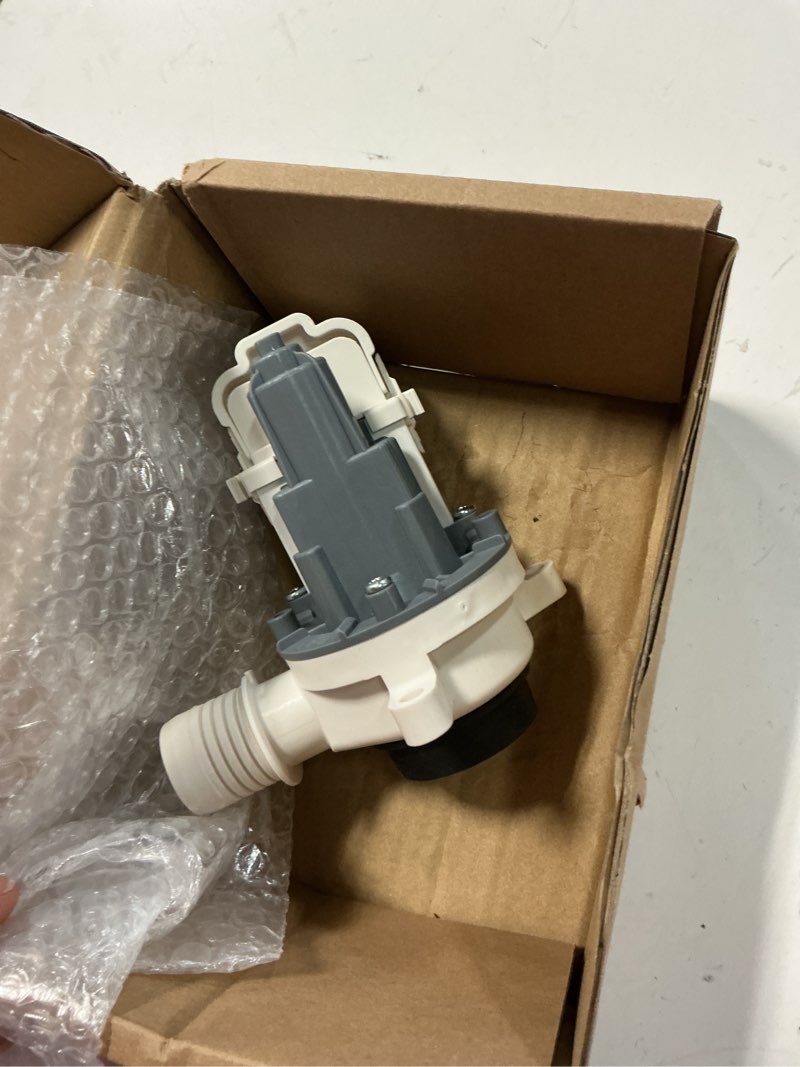 Condition photo showing Good Condition for w11399437 washer drain pump assembly compatible with whirlpool maytag kenmore crosley washing machine, replacement partpd00058225 w11259498 4961028 ap6974144 ps12731241 eap12731241