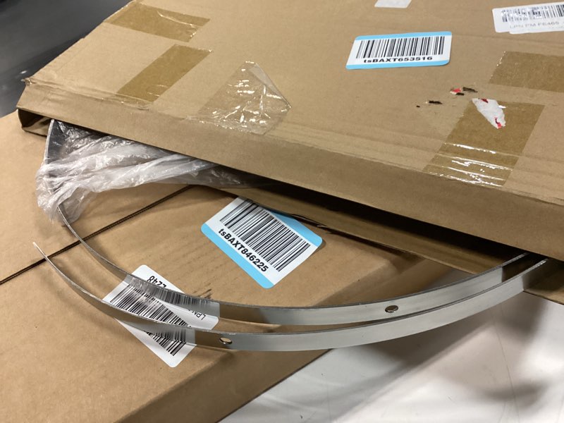 Condition photo showing Good Condition for Ceiling Drapes Hanging Kit 24 Inch, Silver Round Metal Ceiling Canopy Hoop Hardware Kit for Wedding Draping Fabric Ceremony Decorations Diameter-24 Inch Silver