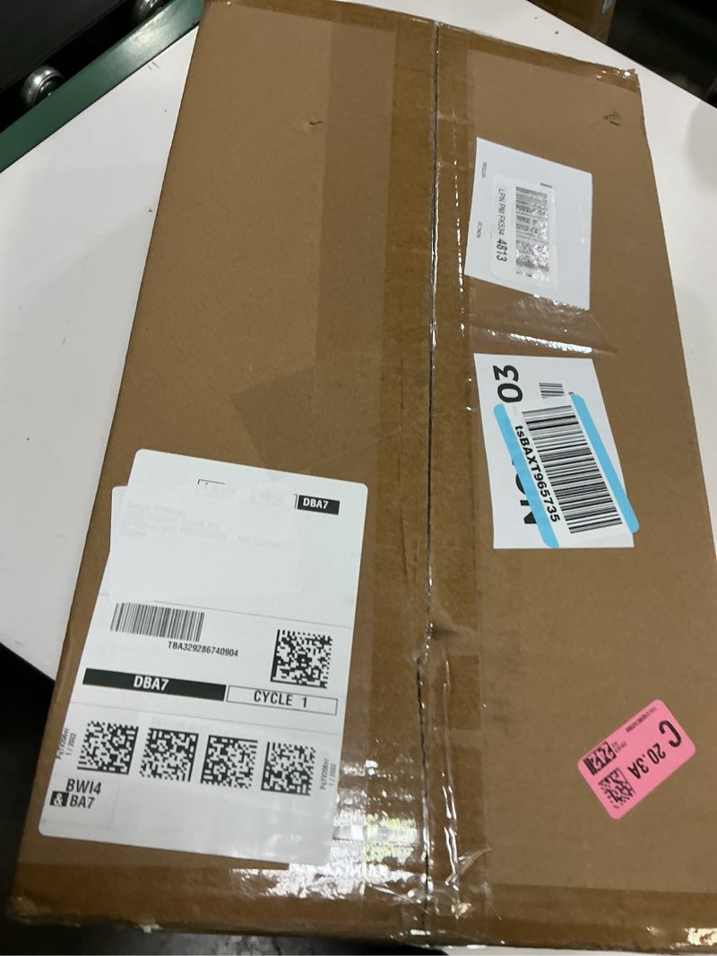Condition photo showing New/Like New for gold wall sconces set of two - 18 inch dimmable modern sconces wall lighting 18w 3000k led wall lights acrylic lampshade hardwired wall light fixtures for living room bedroom bathroom hallway gold hardwired (18in-2pcs)