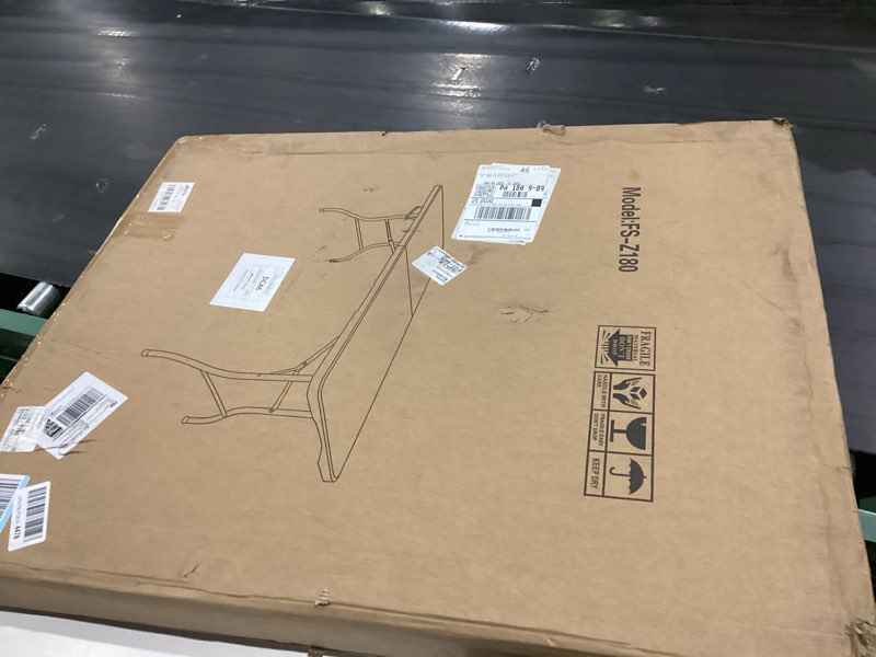 Bblife 6FT Folding Tables Heavy Duty White Foldable Table, Multi-Functional Fold up Table for Outdoo