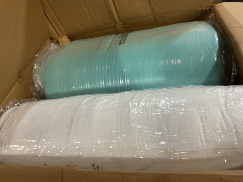 Condition photo showing Good Condition for Dual Layer 4 Inch Memory Foam Mattress Topper King Size, 2" Cooling Gel Memory Foam & 2" Pillow Top, Mattress Pad Cover for Back Pain Relief, CertiPUR-US Certified, Deep Pocket Fits 21", White