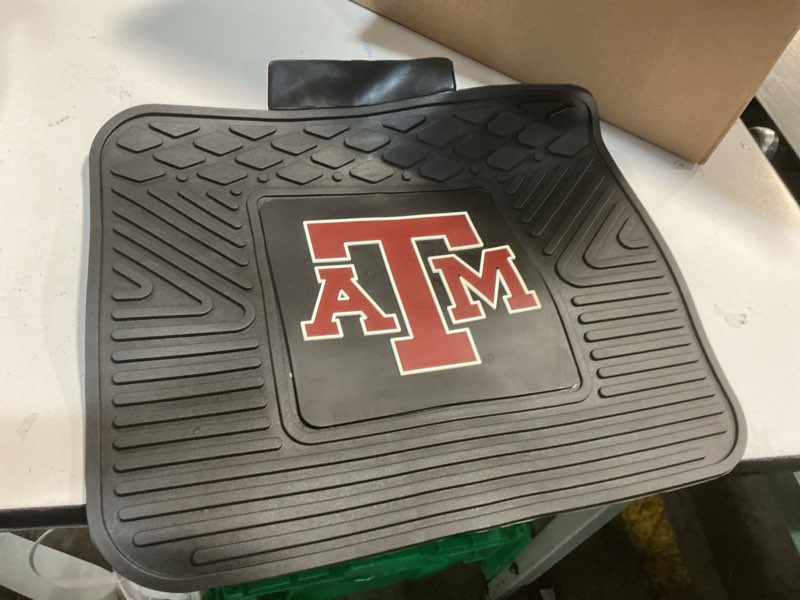 Condition photo showing As Is for fanmats texas a&m university aggies (incomplete)
