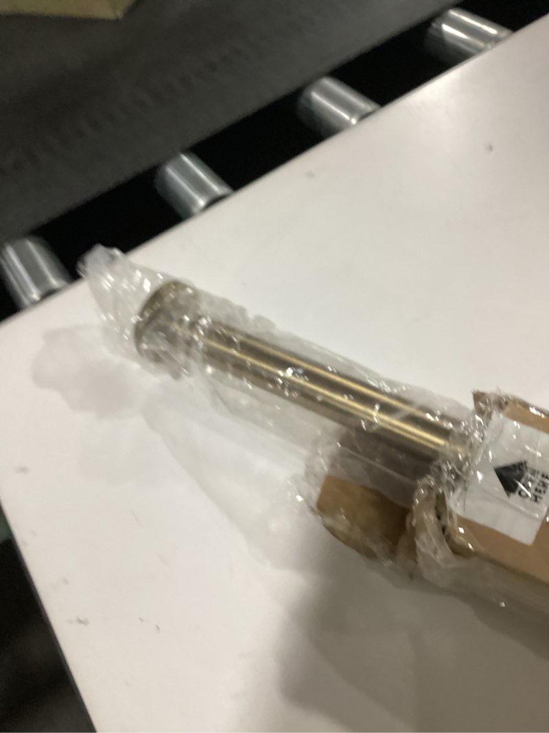 Condition photo showing Good Condition for Ivilon Tension Curtain Rod - Spring Tension Rod for Windows or Shower, 36 to 54 Inch. Warm Gold 36" to 54" Warm Gold