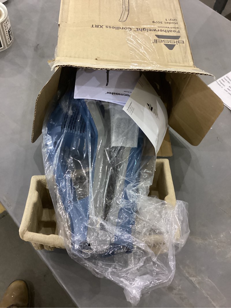 Condition photo showing Good Condition for Bissell Featherweight Cordless XRT 14.4V Stick Vacuum, 3079 Black/Red