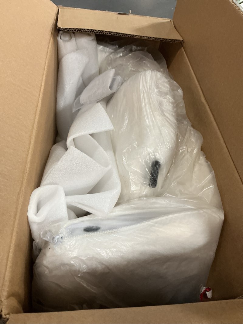 Condition photo showing Good Condition for KCC Furry Desk Chair, Mid-Century Modern Accent Comfy Armchair with Faux Fur for Teen Girls, Wood Look Metal Legs Living Dining Room, Home Vanity Makeup Office No Wheel, White. White 1 PC