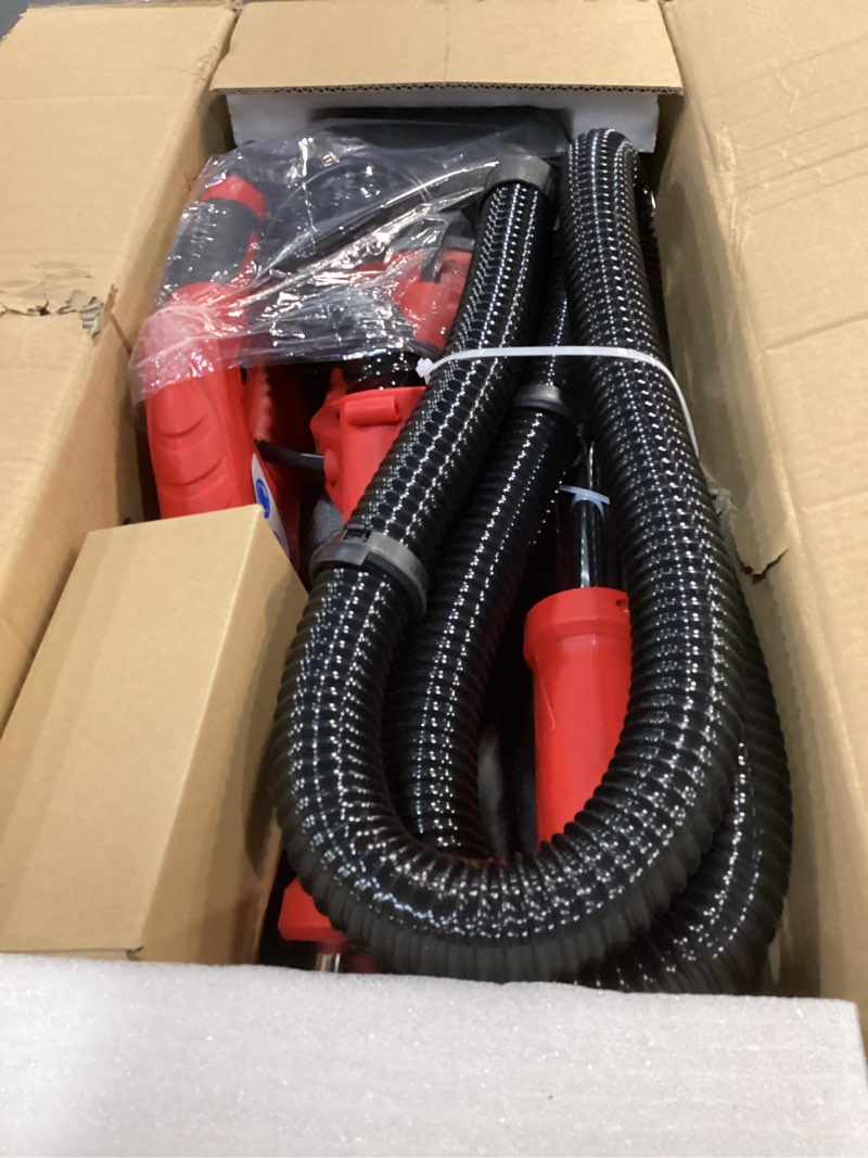 Condition photo showing Good Condition for Drywall Sander, 2025 Upgraded 8-Amp Popcorn Ceiling Removal Tool with 7 Variable Speed 800-1800RPM, Drywall Sander with Vacuum Dust Collector with Extendable Handle, LED Light, 12pcs Sanding Discs,Red