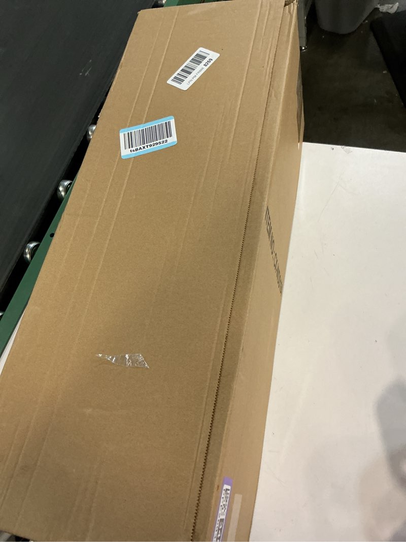 Condition photo showing Good Condition for Large Farmhouse Wooden Decorative Lantern Set of 2, Rustic Distressed Brown Burnt Wood Floor Candle Lanterns, Indoor/Outdoor Hanging Lanterns for Home Decor (No Glass) Burnt Brown