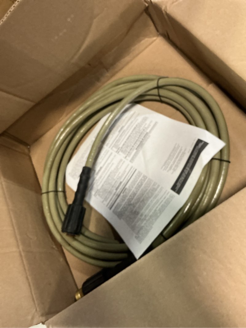Condition photo showing Good Condition for simpson cleaning 40226 morflex series 3700 psi pressure washer hose, cold water use, 5/16 inch inner diameter, 50 feet, natural 50-foot (5/16 in diameter) 3700 psi