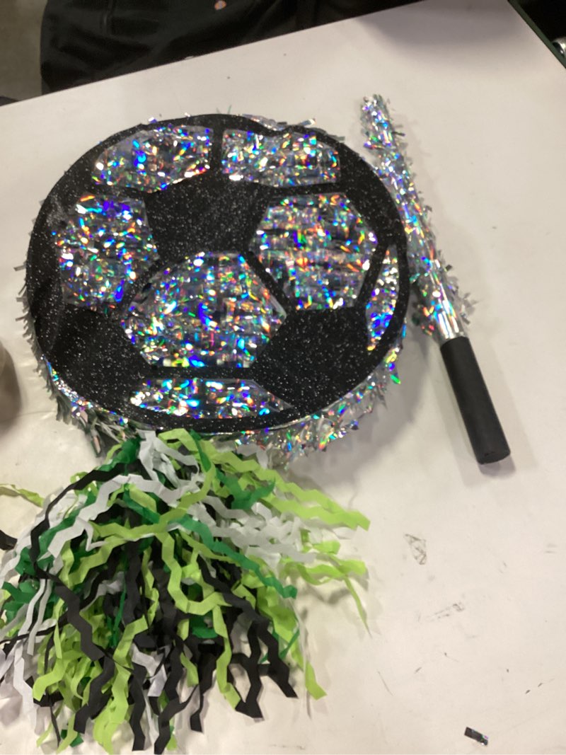 WERNNSAI Tequila Bottle Pinata - Disco Party Decorations for Adults Silver Patron Tequila Pinata with Blindfold for Bachelor Birthday Party Supplies 11.7” x 16.5”