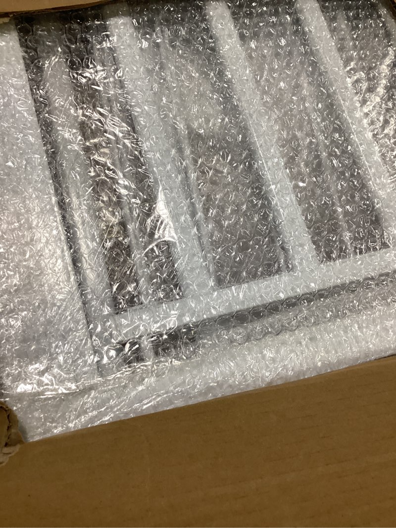 Condition photo showing New/Like New for 59 Inch Extra Tall Pet Gate, Adjustable 29.92"-43.71" Wide Auto Close Dog Gate with Tall Panels, Pressure Mounted Walk Through Swing Cat Gates for Doorways(White) White 29.92"-43.71" Wide