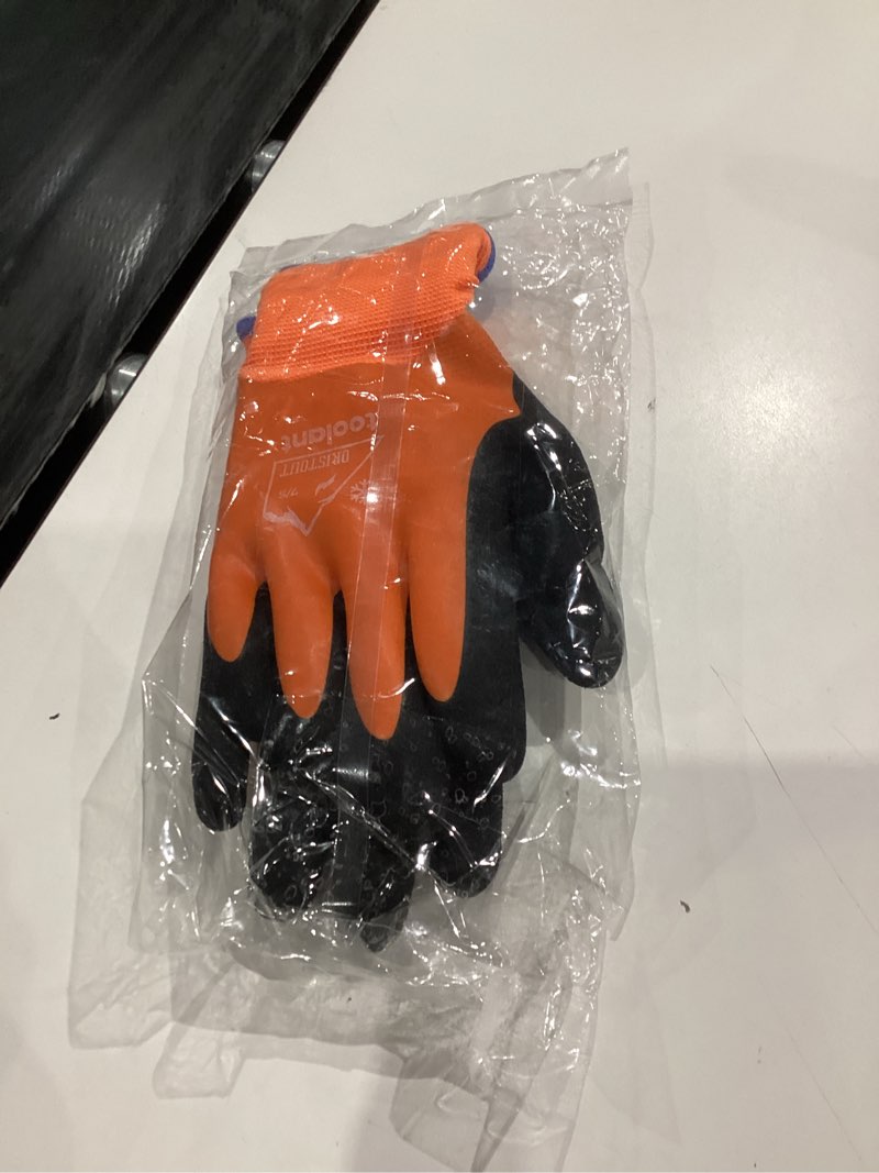 oristout waterproof winter work gloves for men and women, touchscreen, freezer gloves, thermal insul