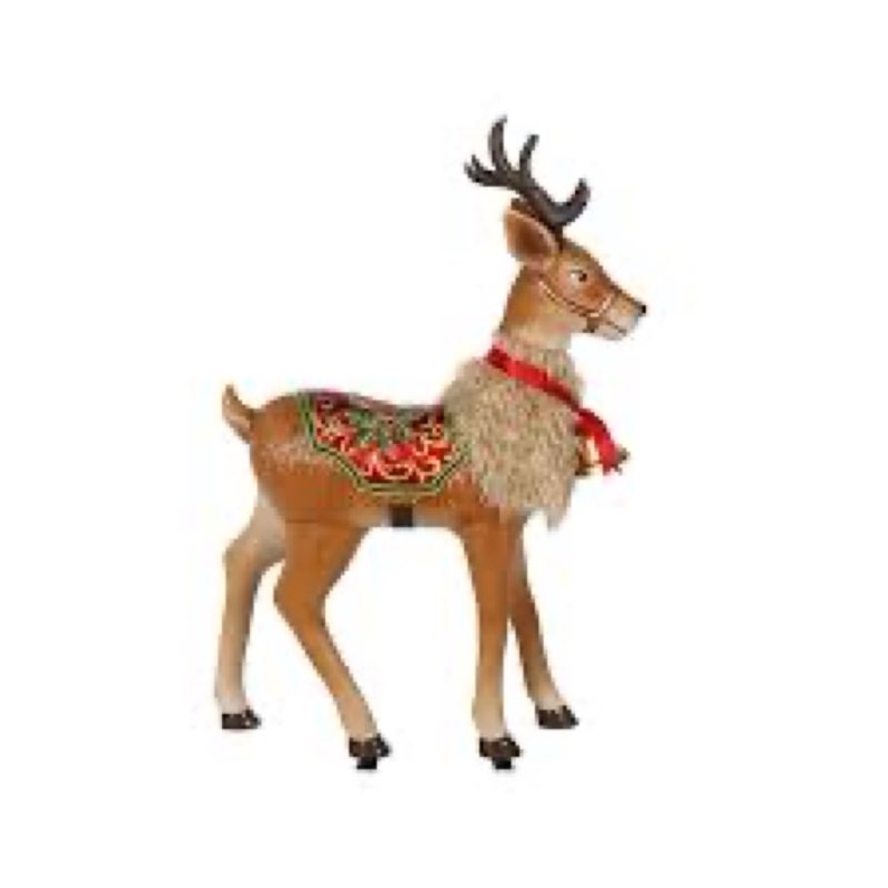 Holiday living hl animated brown reindeer