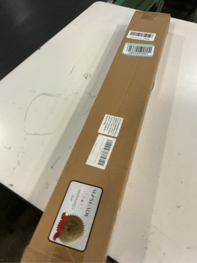 Condition photo showing New/Like New for myshade cordless blackout cellular shades for windows, honeycomb window shades with thermal insulation, child & pet safe room darkening shade, easy install, 25" w x 36" h, beige beige 25"w x 36"h