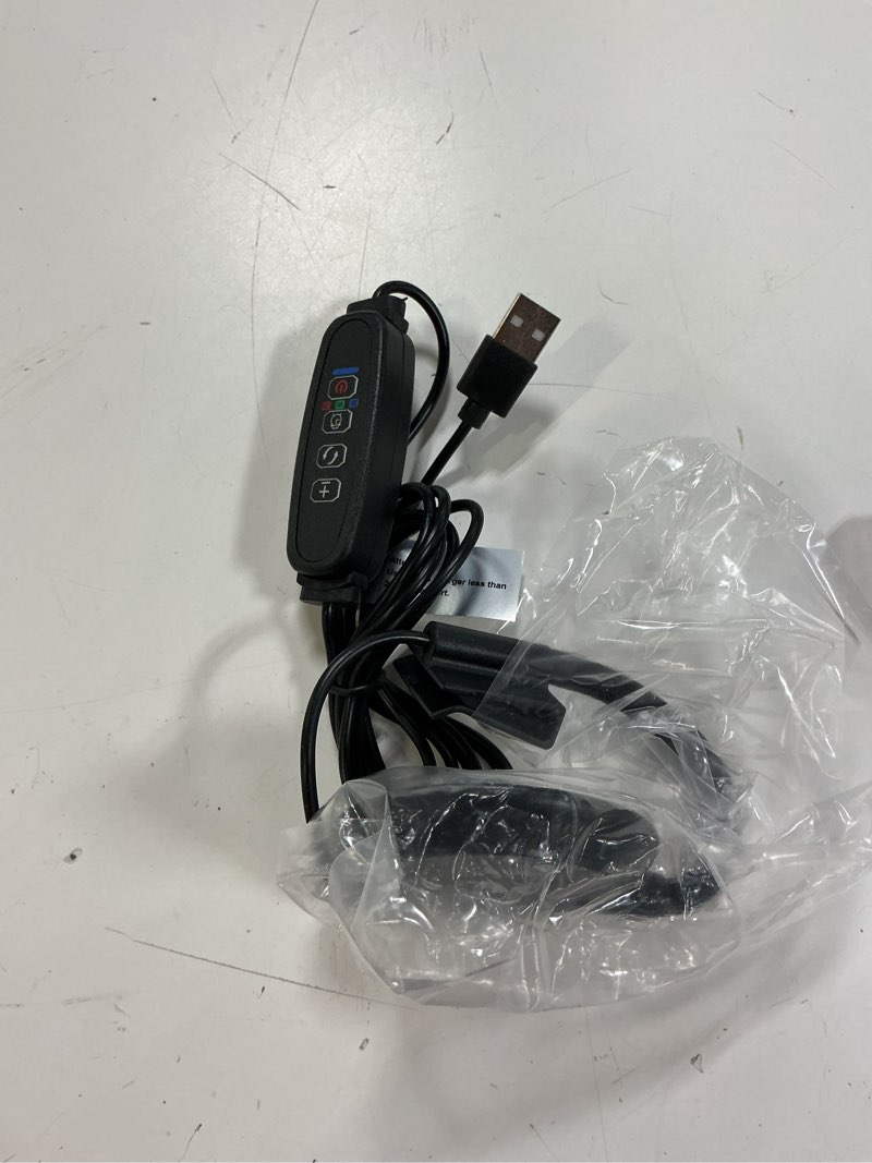 Condition photo showing Good Condition for aquaneat clip on aquarium light for up to 5 gal rimless fish tank, auto on off with timer, dimmable small fish tank light usb for nano tank (large with timer & dimmer)