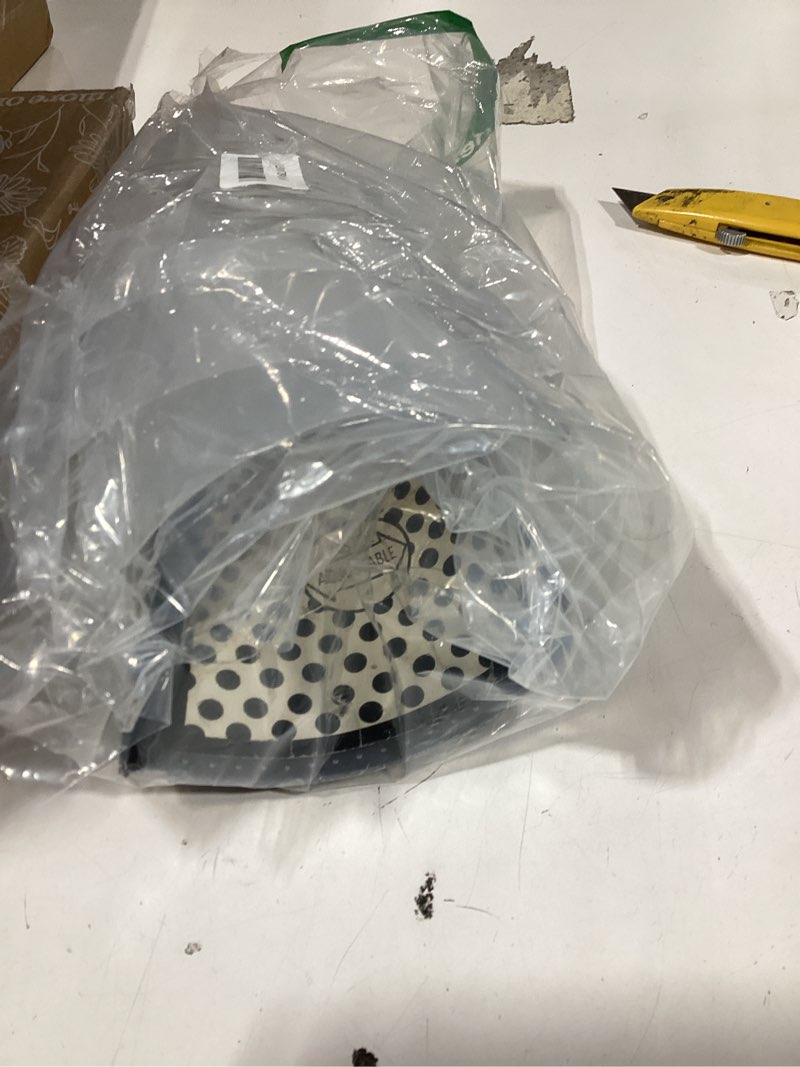 Condition photo showing As Is for supet dog cone collar adjustable after surgery, comfortable pet recovery collar & cone for large medium small dogs, elizabethan dog neck collar plastic practical ?l? white l(neck: 14.0~17.5")