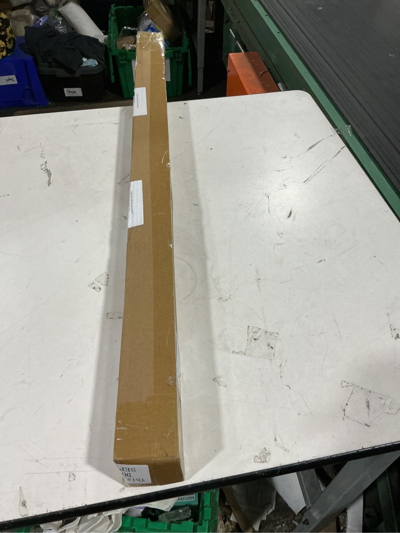 Condition photo showing New/Like New for pushglossy 1 pcs 36" aluminum adjustable u shaped door sweep bottom seal weatherstrip with drip cap for 1-3/8" & 1-3/4" thick exterior doors for gaps 1/2" to 1-1/4", white