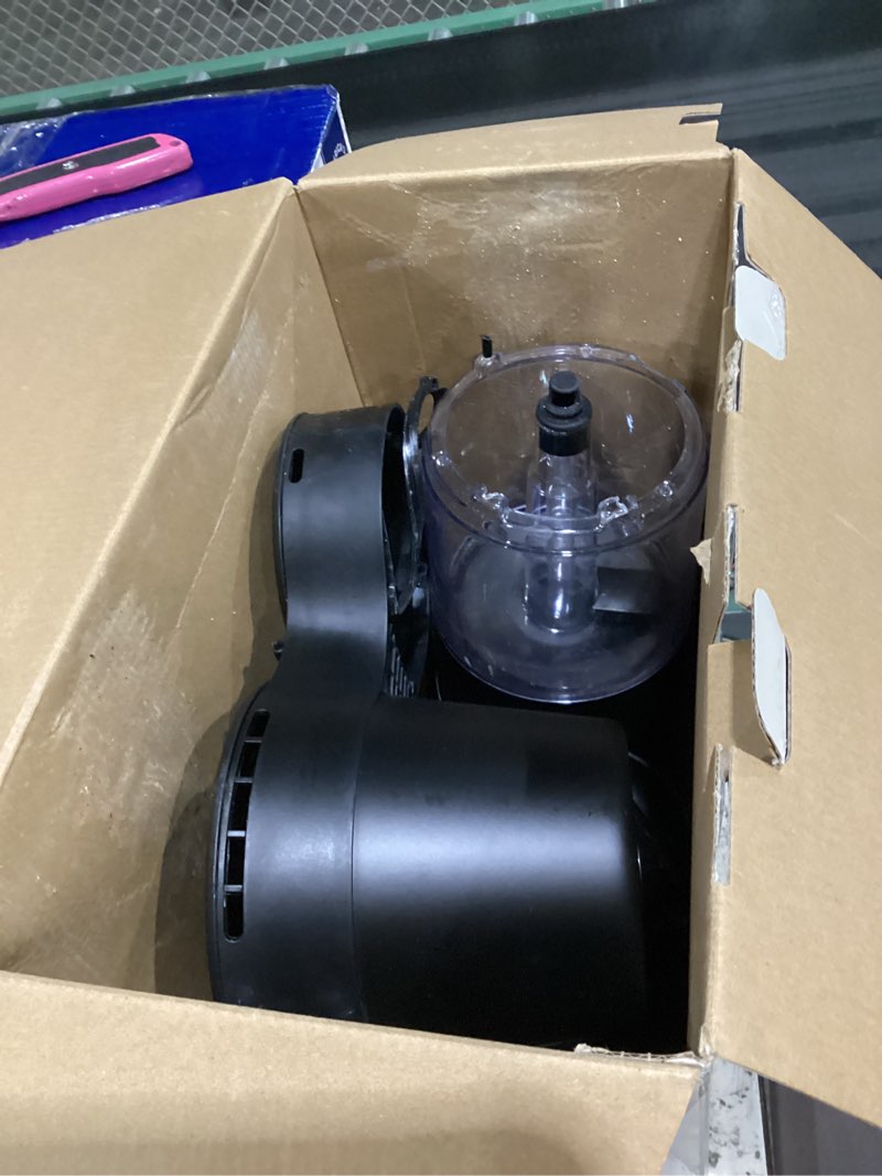 Condition photo showing As Is for missing parts oxo brew 9 cup coffee maker - matte black