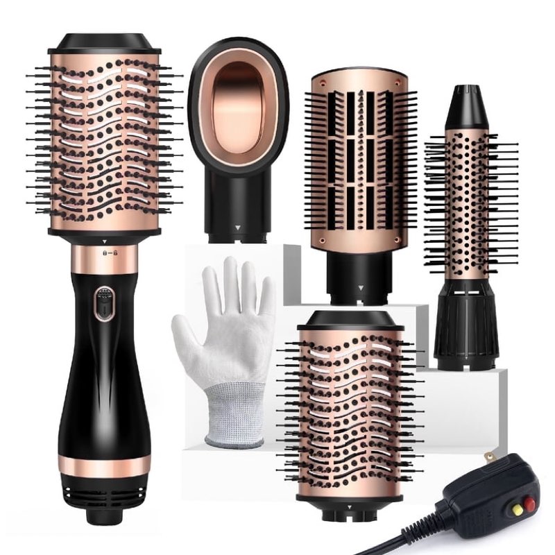 6 In 1 Hair Dryer Brush Set