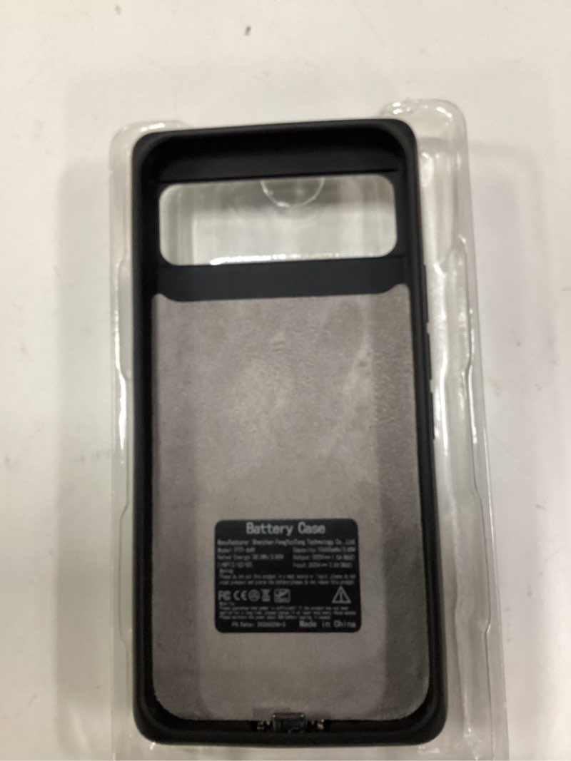 Condition photo showing Good Condition for battery case for pixel 8a, upgraded 10000mah battery pack rechargeable charger case with wireless charging compatible for pixel 8a (6.1 inch) external charging cover(black)