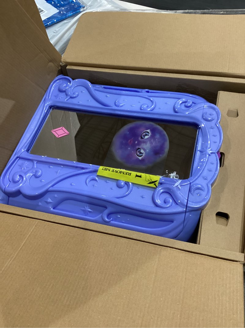 Condition photo showing As Is for Magic Mixies Pixie Supremes Magic Mirror. Skylar The Deluxe Butterfly Pixie. 2 Unique Outfits. Mix Magic Potion to Reveal Premium 10.5" Pixie Supreme Doll. 50+ Lights & Sounds. Amazon Exclusive