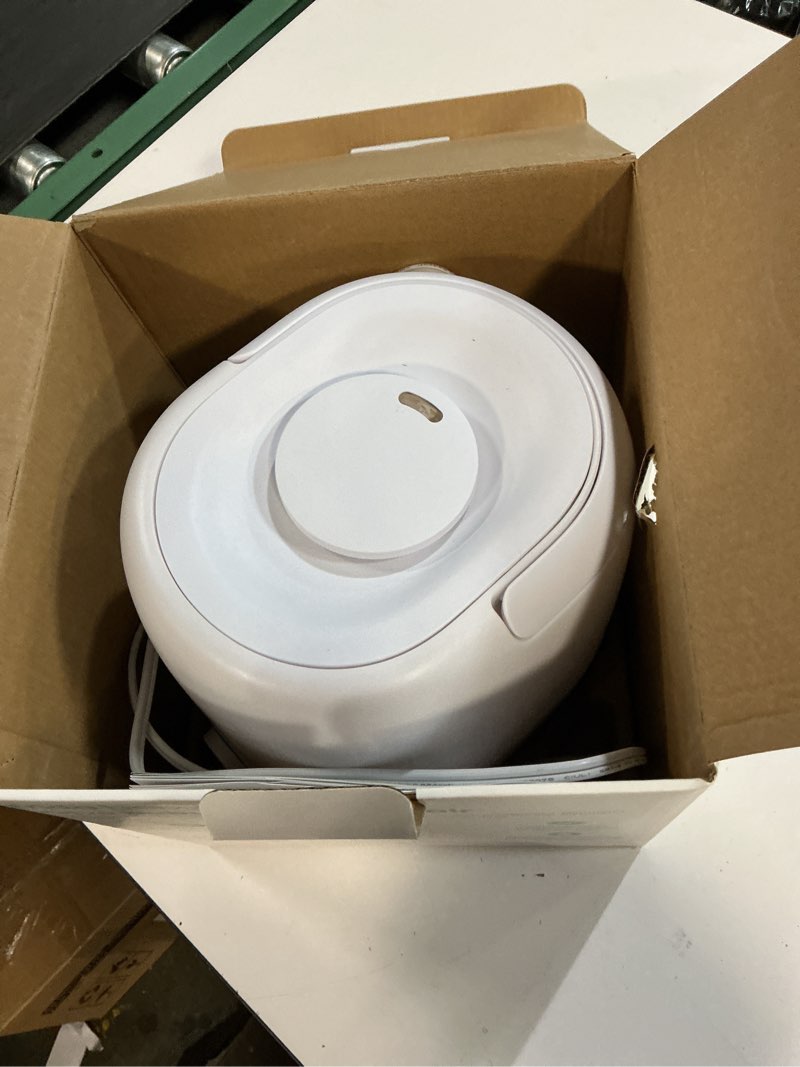 Condition photo showing Good Condition for frida baby 3-in-1 cool mist humidifier for large rooms, top fill humidifier for bedroom, allergy relief, 60 hour runtime + nightlight, auto shut-off, quiet, carry handle, essential oil diffuser