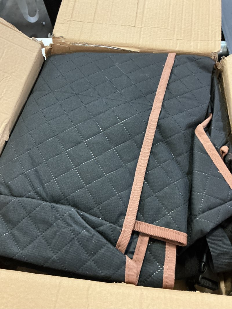 Condition photo showing Good Condition for dog car seat cover for back seat, hard bottom holds 420lbs dog hammock for cars suvs trucks, easy to clean, waterproof scratch-proof nonslip backseat extender for dogs for cars/ mid-size suv/ small truck black