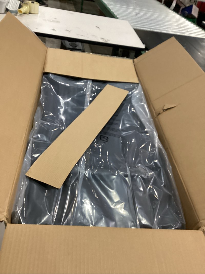 Condition photo showing New/Like New for Amazon Basics 35-inch Large Rolling Duffle Bag with Wheels and Handle, Travel Duffle Bag with Durable Ripstop Polyester Material, 2 Layers of Space, Multiple Interior and Exterior Pockets, Black Black 35"