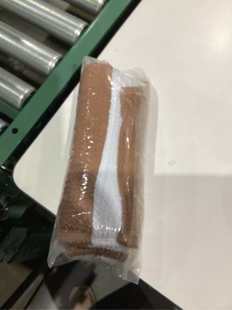 Condition photo showing New/Like New for Herseas Women's Bikini Sets Scrunch Square Neck Two Piece Swimsuits High Waisted Bathing Suits X-Large White Brown