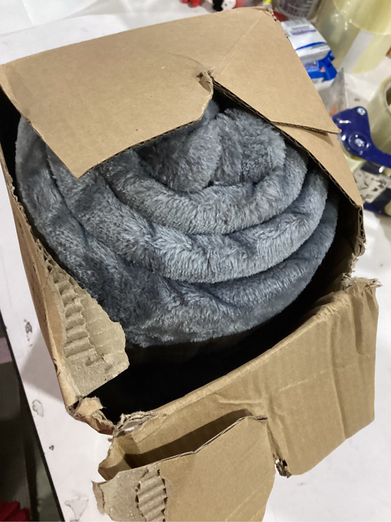 Condition photo showing Good Condition for Bedsure GentleSoft Fleece Blanket Twin Size Grey - 300GSM Lightweight Plush Fuzzy Cozy Soft Warm Blanket for Bed, Sofa, Couch, Travel, Camping, 60x80 inches Grey Twin (60" x 80")