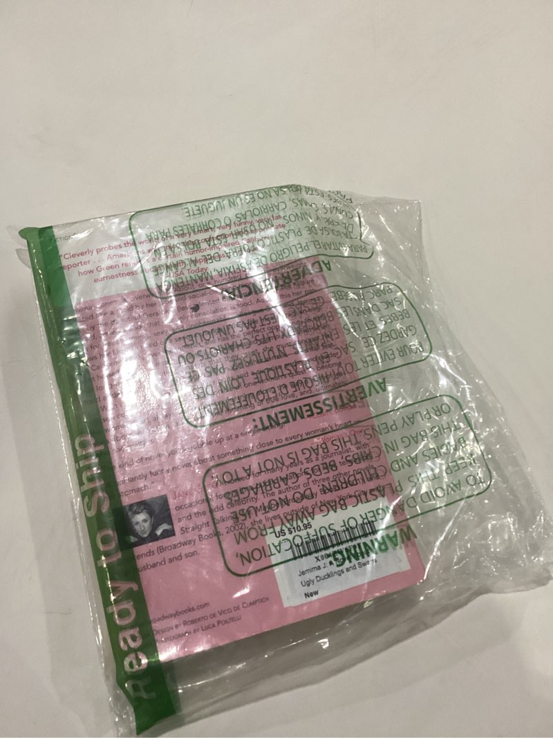 Condition photo showing Good Condition for Jemima J A Novel About Ugly Ducklings And Swans Jemima J