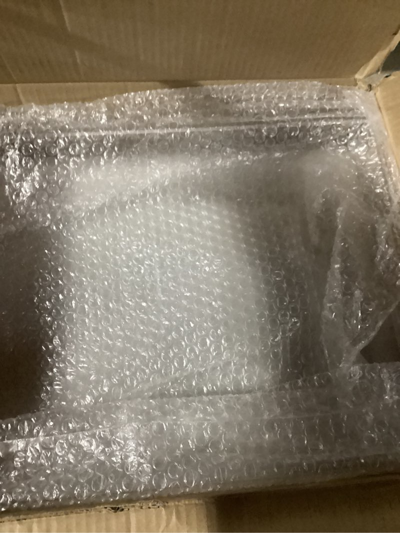 Condition photo showing Good Condition for 2 Pack Serving Tray with Handles, Clear Acrylic Tray for Serving Food, Large Outdoor Food Trays for Eating, Lucite Acrylic Trays for Appetizer, Pizza, Fruit and Drinks, Unbreakable, 16"×12" 16" x 12" x 2"