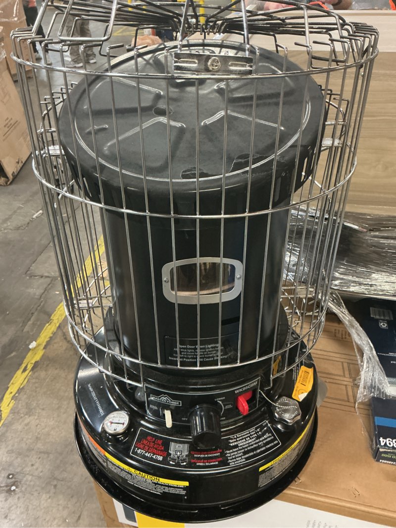 Condition photo showing As Is for Dyna-Glo 23800 -BTU Convection Indoor/Outdoor Kerosene Heater