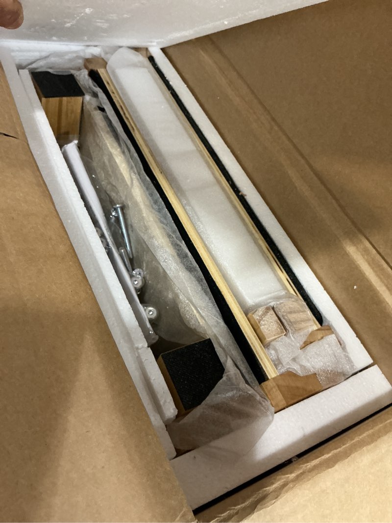 Condition photo showing Good Condition for dog ramp for bed or couch, wooden pet ramp with 20° gentle slope, removable side rails, non-slip surface, top platform & wheels, safe bed ramp for small, medium & senior dogs, 74" long, natural natural l-73.2"l x 16"w x 25"h