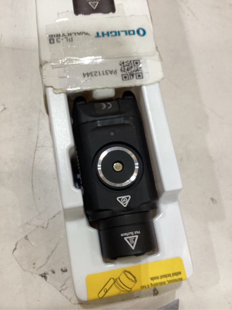 Condition photo showing Good Condition for olight baldr s blue beam 800 lumens magnetic usb rechargeable tactical flashlight with white led combo, compact rail mounted light with 1913 or gl rail, battery included (black) blue beam with white light combo black