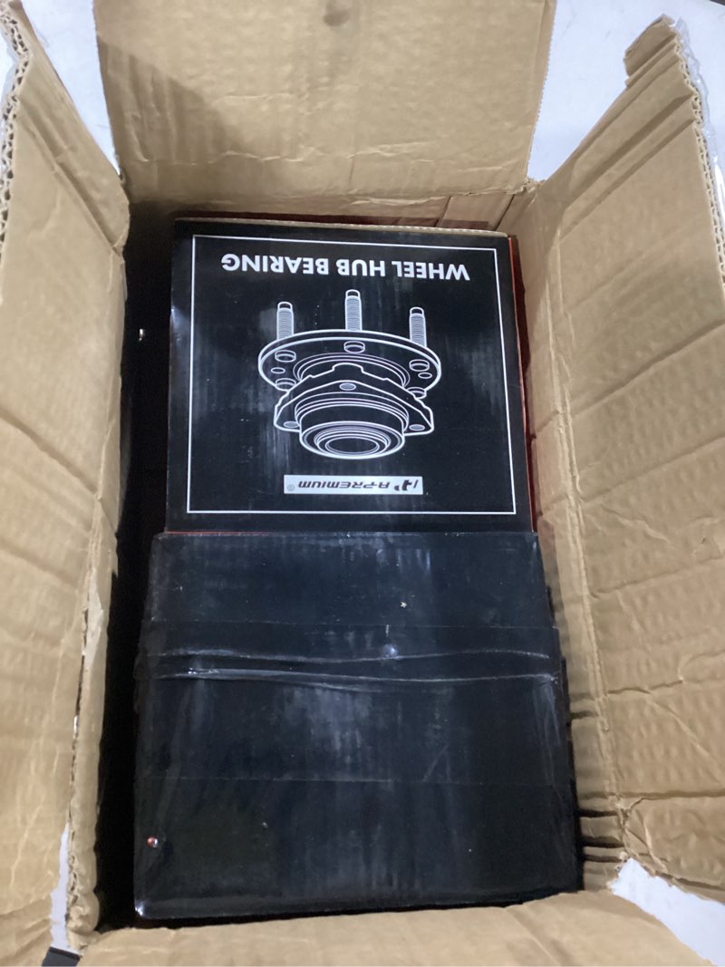 a-premium 2 x rear wheel bearing and hub assembly with 5-lug compatible with volvo s40 2005-2010, v5