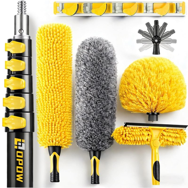 30 foot high ceiling duster kits  heavy duty extension pole, hig...