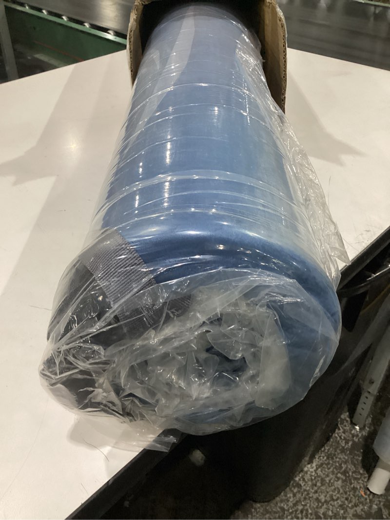 Condition photo showing New/Like New for cymula memory foam camping mattress pad, certipur-us sleeping mat, portable roll up mattress for adults, camping bed pads for sleepover, car bed with travel bag blue single-75x30x3 in