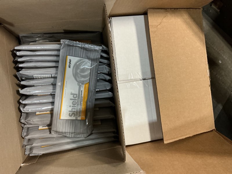 Condition photo showing Good Condition for Sage Stryker Comfort Shield Barrier Cream Cloths with Dimethicone - 90 Packages, 270 Cloths - One-Step Wipes Clean, Treat and Protect Skin from Incontinence Irritation, Hypoallergenic