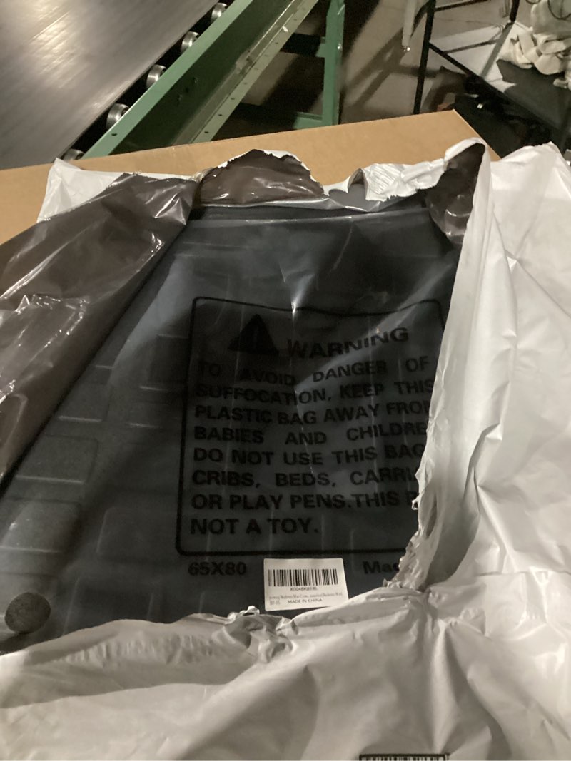 Condition photo showing Good Condition for powoq Backrest Mat Compatible with 2021-2025 Toyota Sienna 3rd Row Back Seat Protector TPE Cargo Liner Cargo Mat Replacement for 2021 2022 2023 2024 2025 Toyota Sienna Accessories(Backrest Mat)