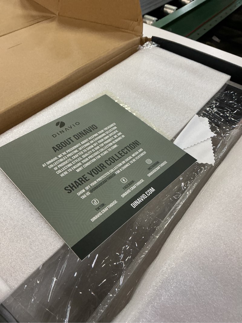 Condition photo showing Good Condition for dinavio crafthouse prismatic evolutions spc box acrylic display case with magnetic lid - 8 + 5mm thick acrylic with 5x3mm magnets - compatible with prismatic evolutions super-premium collection box