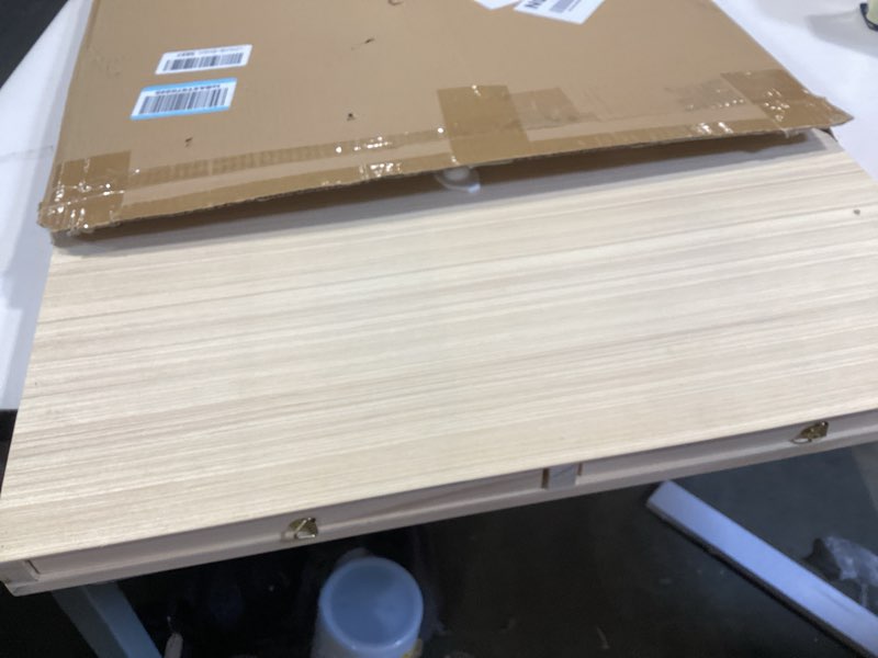 Condition photo showing Good Condition for rotatable 360-degree wheels puzzle board with drawers and cover 1000 pieces lightweight portable wooden puzzle table for adults size 30" x 22"