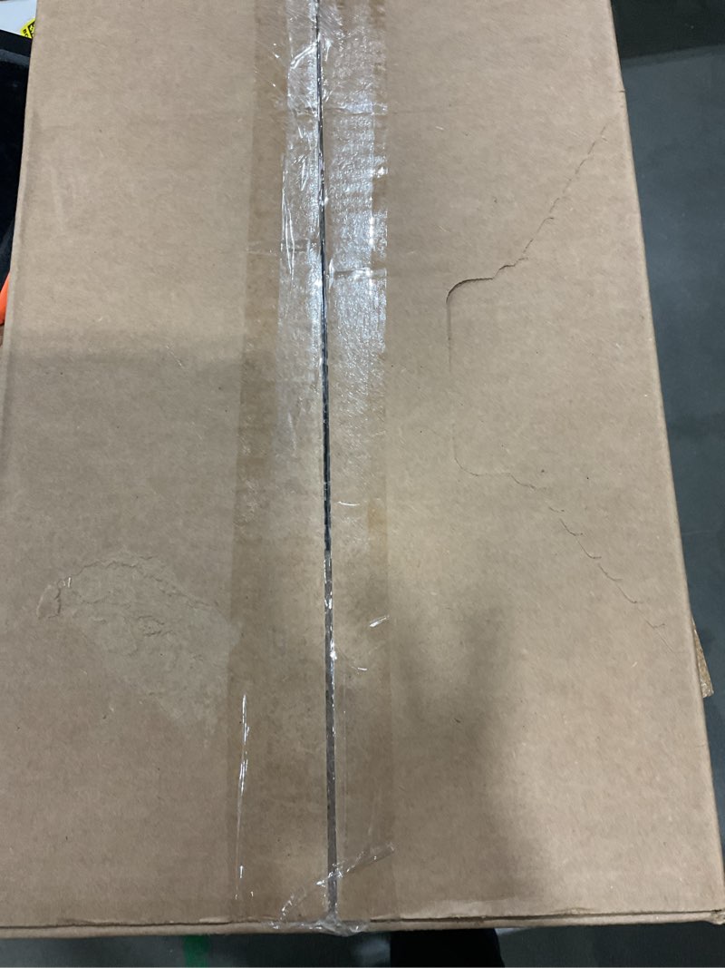 Condition photo showing New/Like New for aluf plastics 56 gallon trash can liners (100 count) - 43" x 47" - thick 1.5 mil equivalent black trash bags for bathroom, kitchen, office, industrial, commercial, recycling and more black 56 gal, 1.2 mil, 100 count