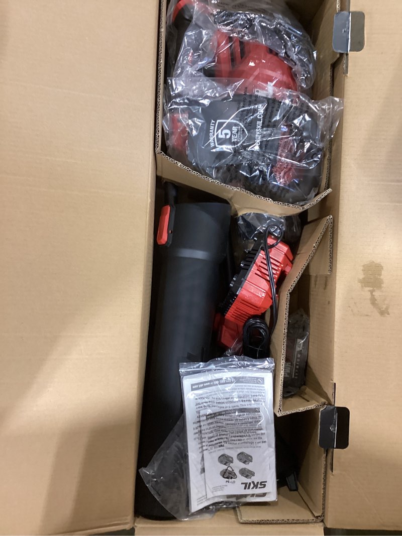 Condition photo showing Good Condition for skil cb7542b-10 20v pwrcore20 brushless lithium-ion 13 in. cordless string trimmer and 400 cfm leaf blower combo kit (4 ah)