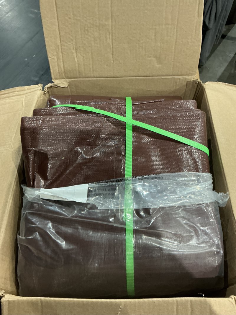 Condition photo showing Good Condition for brown tarps | tarpusa™