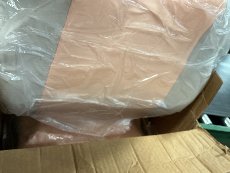 Condition photo showing Good Condition for adult memory foam ergonomic wedge prone pillow, bed pillow for sitting up, back, neck, and leg pain relief, anti snoring, ideal for massage, reading, sleeping, with removable washable cover, pink pink(size s)