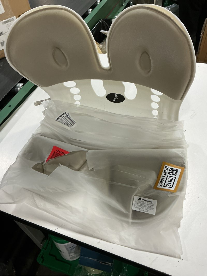 Condition photo showing As Is for Curble [WIDER] Ergonomic Lower Back Chair Support, Lumbar Support Back Posture Corrector (Grey)